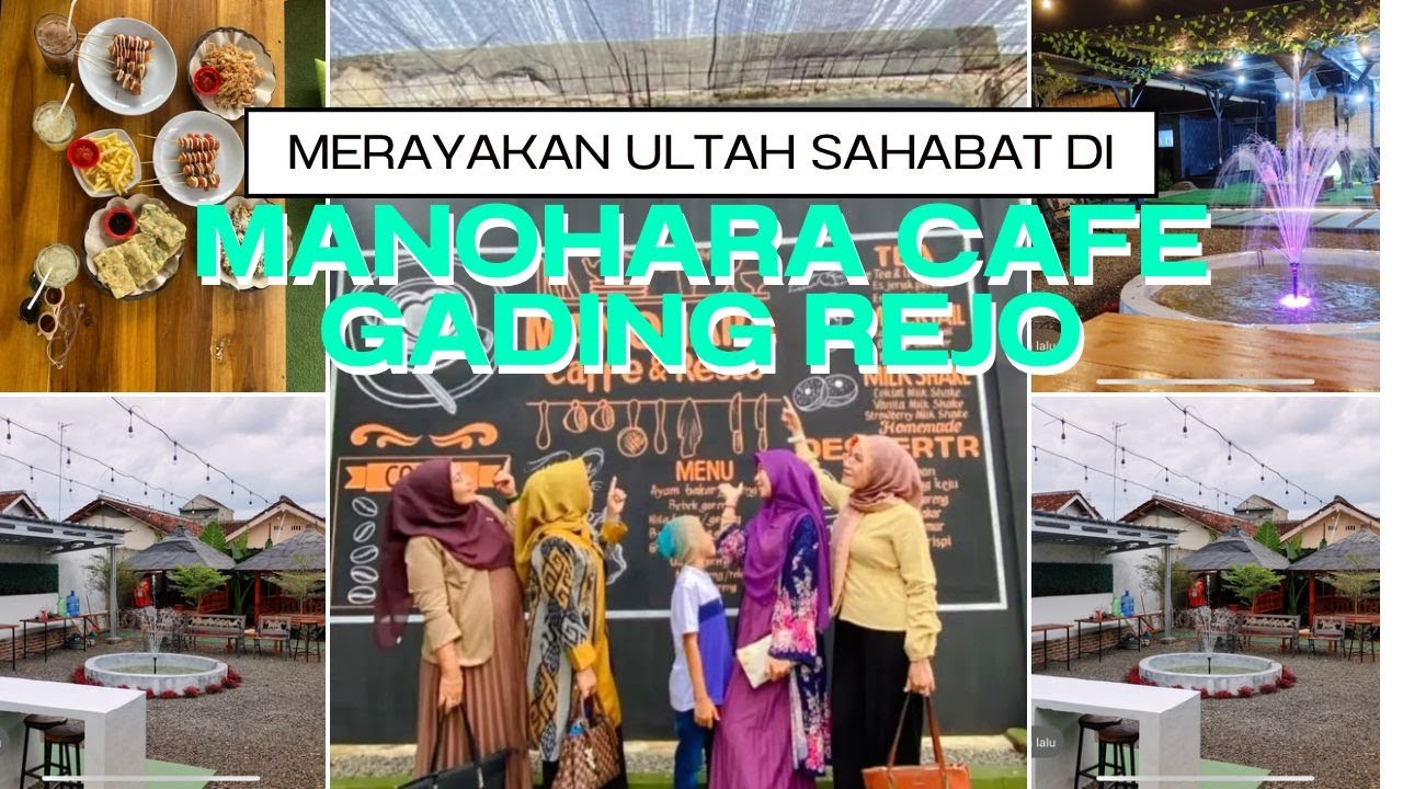 MANOHARA CAFE GADING REJO || REKOMENDASI TEMPAT MAKAN DAN NONGKRONG YANG PASTI SERU