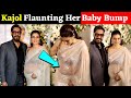 OMG ! Kajol Devgan is again pregnant after 19 years, flaunts her baby bump with husband Ajay Devgan!