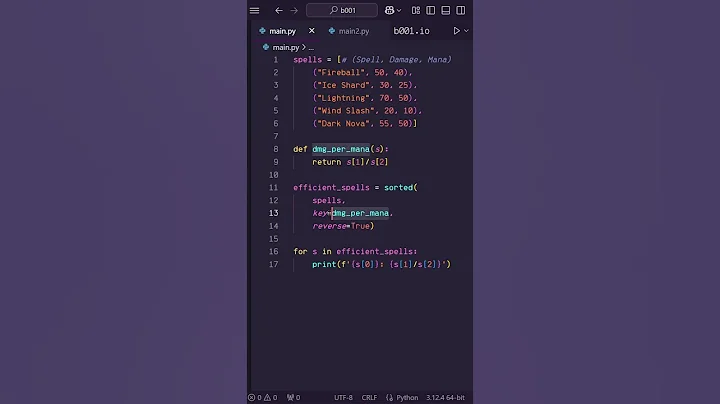 How To Use LAMBDA FUNCTIONS!! #python #programming #coding thumbnail