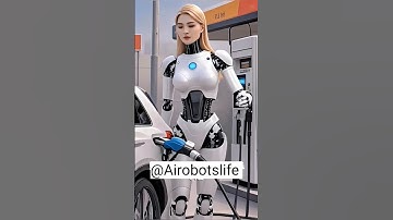 A Robot Work at Petrol pump ⛽🥰 #robot #airobotslife #shorts #ai #robotics ‎⁨@AIRobotsLife⁩ 