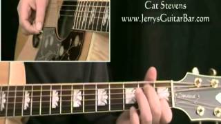 How To Play Cat Stevens Where Do The Children Play (intro only) chords