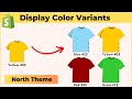 How To Show Variants As Separate Products On Shopify [NORTH THEME] | No App