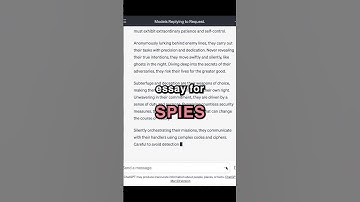 ChatGPT - send SECRET  messages