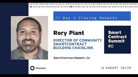 Day 1 Closing Remarks