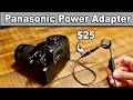 Adaptateur dalimentation externe ac pour appareil photo panasonic  pour gh5 gh4 etc