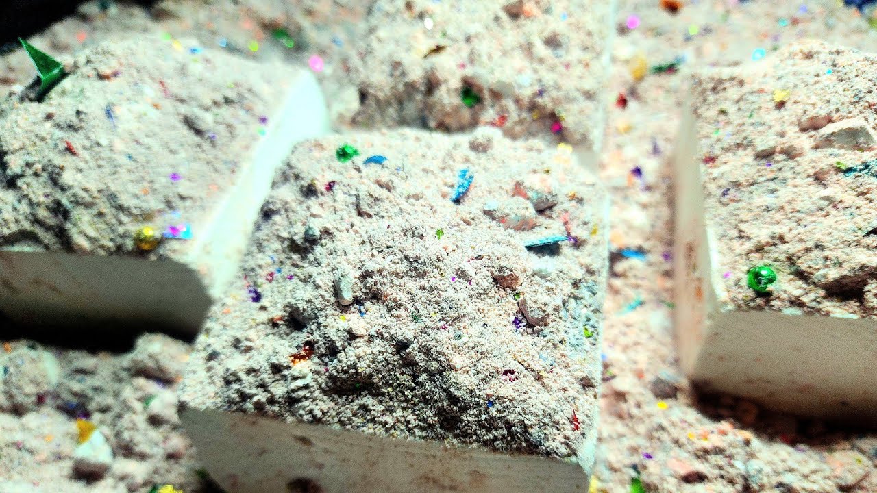 Fresh Chalk topped with crushed confetti gym chalk powder 🎉🫶🏾 - YouTube