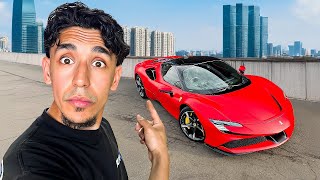I STOLE A 500K FERRARI AND TOOK IT TO THE HOOD