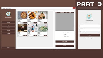 C# TUTORIAL PART (3/4) - Restaurant Management System