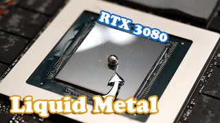 NOOB uses Liquid Metal on an RTX 3080...