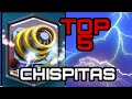 MEJORES MAZOS DE CHISPITAS 😱 TOP 5 🏆 IMPARABLES