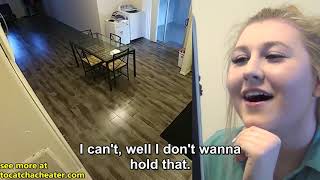Girl Offers B J to Plumber as Payment! SHOCKING FOOTAGE GF SETS HIM UP! To Catch a Cheater
