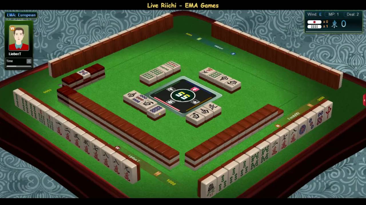 European Riichi (Japanese Mahjong) - Pinfu + Fully Concealed Hand
