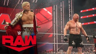 The entire Cody Rhodes-Brock Lesnar-Roman Reigns saga: Raw highlights, April 3, 2023 screenshot 5