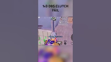 [1v3 clutch fail] #bgmishorts #bgmi #progamer #1v3fail #dbs