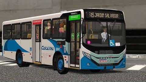 Proton Bus Simulator com Caio Apache Vip V da cascatinha, carro 5041.