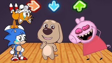 FNF Character Test | Gameplay VS Playground | VS Talking Ben | VS Spinning my Tails | Peppa Pig.EXE