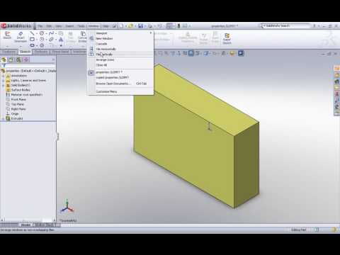 SolidWorks 2010 - Custom Properties (Hints u0026 Tips Series)