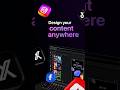 Design for TikTok Instagram YouTube and More with Designr #Designr #LinqAI #ContentCreation #TikTok