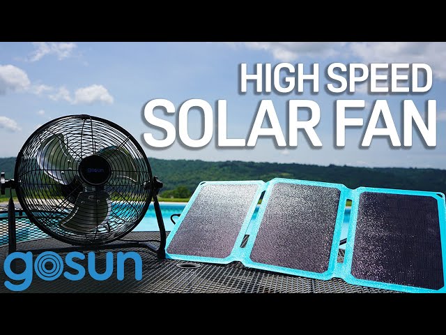 GoSun Breeze, 12 Volt Solar Fan