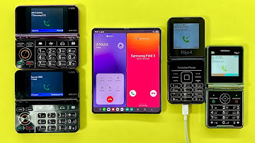 Samsung Z Fold3 calling on Samsung Flip7, Flip4 + Two Fold V899 China Phone | Incoming Outgoing Call