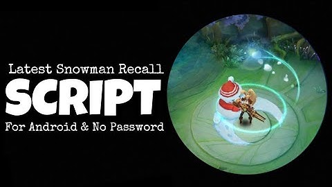Snowman Recall Script | Boosted Audio | No Password | Natan Patch | Gaby Official