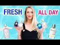 Top 8 longlasting fresh  clean fragrances for women