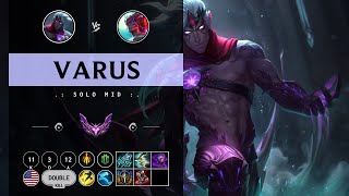 Varus Mid vs Yone - NA Master Patch 14.9