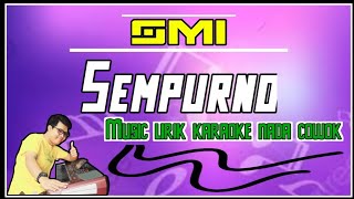 SEMPURNO _ KARAOKE BANYUWANGI KOPLO || Demy Yoker [ Chord Dm ]