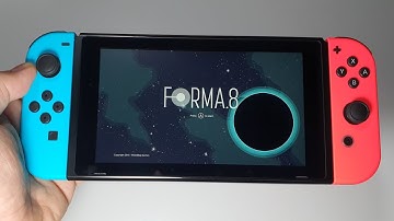 forma.8 Nintendo Switch handheld gameplay