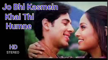 Jo Bhi Kasmein Khai Thi Humne | Raaz (2002) | Alka Yagnik & Udit Narayan | Bipasha Basu & Dino Morea