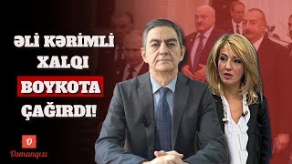 Aktiv Ya Passiv Boykot? Axcp Sədri Xalqi Necə Bir Boykota Çağırdı? Aztv İctimai Tv Putinin Ruporu