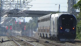 Railfanning College Park 7122021 Ft Caltrain, Ace, Capital Corridor, Doubleheader On 542, And More