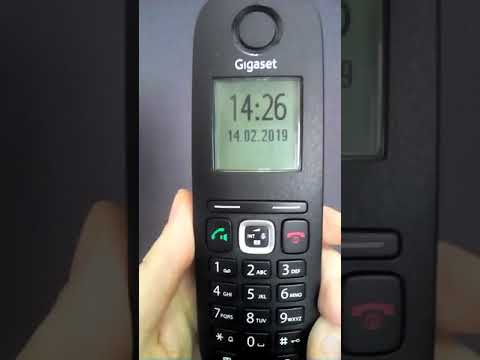 Find IP address in your Siemens Gigaset Cordless Phone