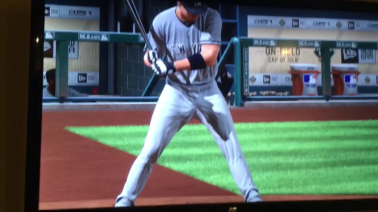 Recreating Todd Frazier's awful swing in MLB the show 