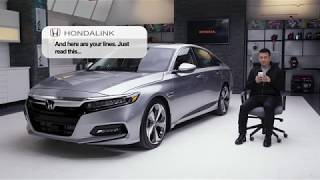 2018 Honda Accord Touring Honda Link App