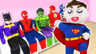 Let's Be Superheroes!! Dressing Up Superhero Costumes Collection | Nursery Rhymes & Kids Songs