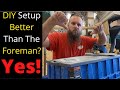 Home Made Pocket Hole Jig vs The Kreg Foreman  - There is no comparison