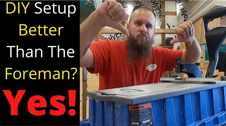 Home Made Pocket Hole Jig vs The Kreg Foreman  - T...
