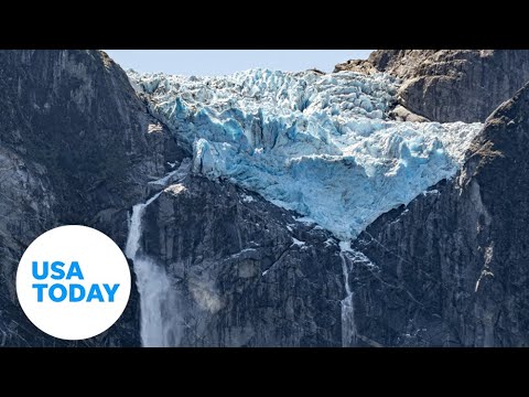 Patagonia mountain glacier collapses | USA TODAY