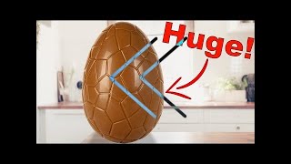 Reverse - How To Basic - How To Make a Giant Chocolate Easter Egg