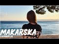 Poczta Rynek Zakupy Makarska 🇭🇷 Chorwacja Samochodem 2022