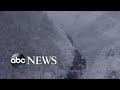 Aerial footage captures snow in North Carolina landscape l ABC News