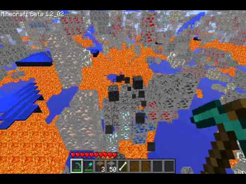Minecraft - Mods: X-ray vision. - YouTube