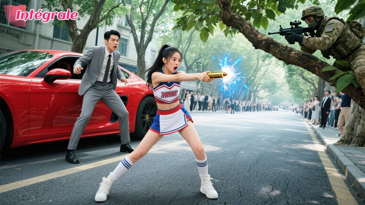 Personne n’ose approcher PDG tué par sniper, mais frêle étudiante arrête balle mains nues ! Amour !