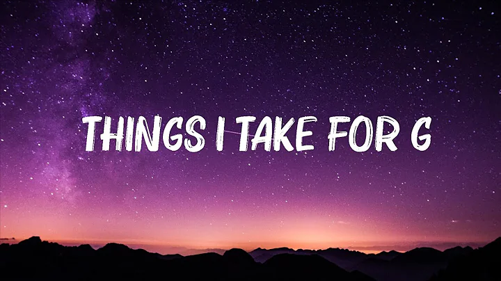 Larry Fleet - Things I Take For Granted (Lyrics) 🍀 Hot Lyrics 2024