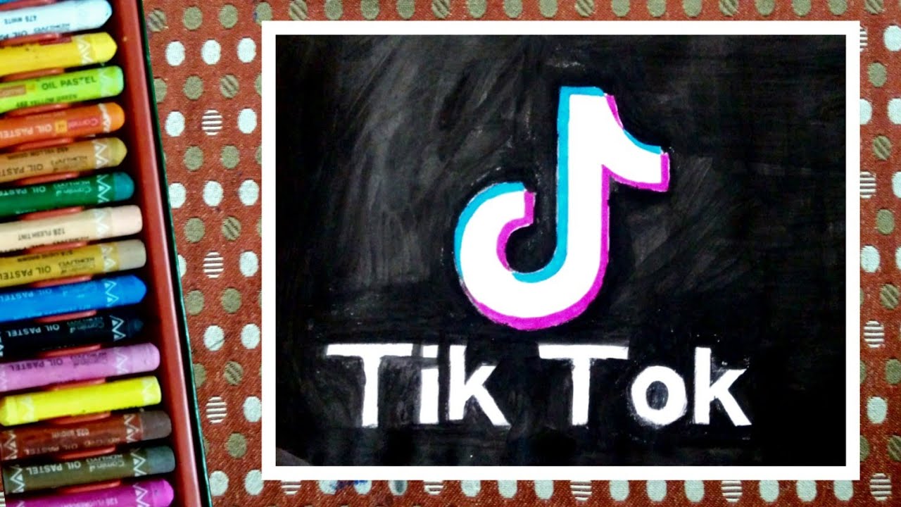 Tiktok Logo Drawing For Kids Drawing Logo Deepak Daharia Arts