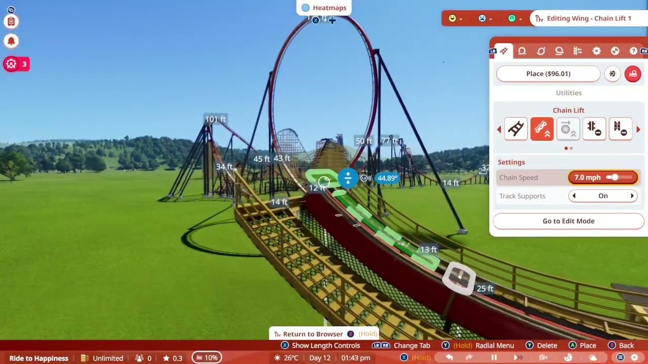 Buildings roller coaster backwards in Planco 2  