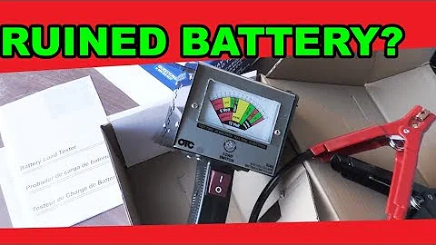 Load testing a battery - OTC BATTERY LOAD TESTER REVIEW
