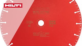 Hilti SPX metal-cutting Diamond Blade 