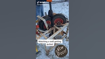 How do you remove a stuck borehole pump?